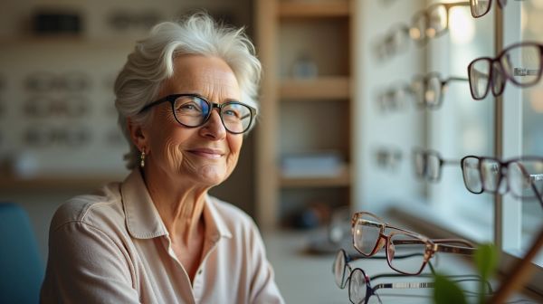 Comment bien choisir ses lunettes adaptées aux seniors